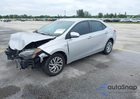 2018 Toyota Corolla Le из США, поврежденный, VIN 5YFBURHE1JP800346